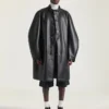 Parka in pelle