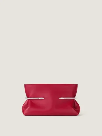 Pinch Pochette morbida in pelle nappa