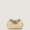 Pochette Facet in pelle effetto specchio Pochette Facet in pelle effetto specchio