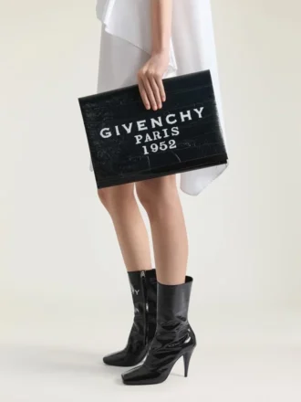 Pochette Givenchy Paris 1952 in pelle