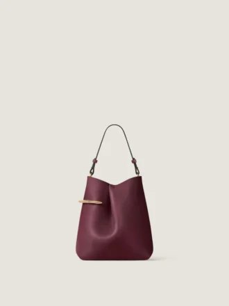 Pochette Pinch Me in pelle nappa