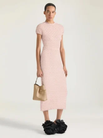 Pochette Pinch Me in pelle nappa