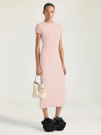 Pochette Pinch Me in pelle nappa