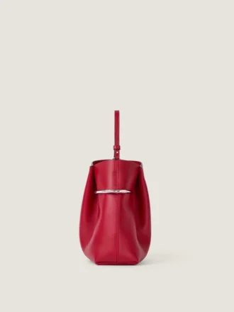 Pochette Pinch Me in pelle nappa