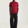 Polo in cotone con gros grain Givenchy Paris Polo in cotone con gros grain Givenchy Paris
