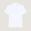 Polo in cotone e seta con jacquard Givenchy Paris Polo in cotone e seta con jacquard Givenchy Paris