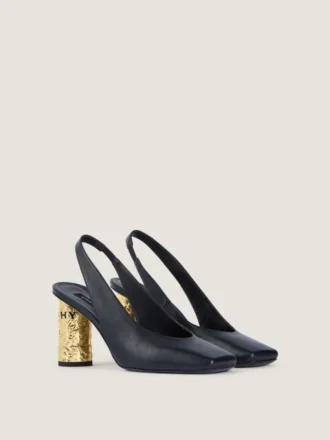 Sandali con cinturino in pelle