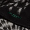 Sciarpa in jacquard di lana con stampa animalier