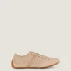 Sneakers slim in mesh e pelle scamosciata Sneakers slim in mesh e pelle scamosciata