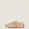 Sneakers slim in mesh e pelle scamosciata Sneakers slim in mesh e pelle scamosciata
