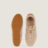 Sneakers slim in mesh e pelle scamosciata Sneakers slim in mesh e pelle scamosciata