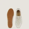 Sneakers slim in mesh verniciato e pelle scamosciata Sneakers slim in mesh verniciato e pelle scamosciata