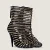 Stivaletti Cage in pelle con borchie Stivaletti Cage in pelle con borchie