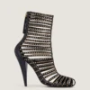 Stivaletti Cage in pelle con borchie Stivaletti Cage in pelle con borchie