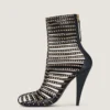 Stivaletti Cage in pelle con borchie Stivaletti Cage in pelle con borchie