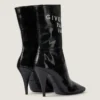 Stivaletti Givenchy Tape con tacco quadrato in pelle