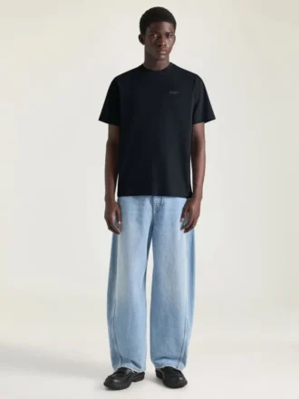 T-shirt in cotone con nastro gros grain Givenchy Paris