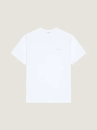 T-shirt in cotone con nastro gros grain Givenchy Paris