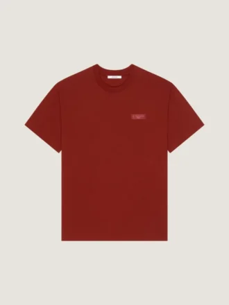 T-shirt in cotone con nastro gros grain Givenchy Paris