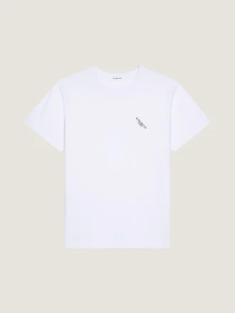 T-shirt in cotone con stampa Givenchy Shadow