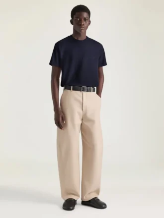 T-shirt in cotone e seta con jacquard Givenchy Paris