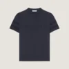 T-shirt in maglia di cotone con jacquard Givenchy Paris T-shirt in maglia di cotone con jacquard Givenchy Paris