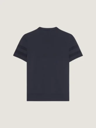 T-shirt in maglia di cotone con jacquard Givenchy Paris