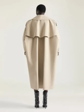 Trench a bozzolo in cotone