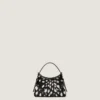 Voyou Bag in pelle effetto pony con stampa animalier