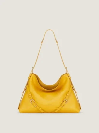 Voyou Bag media in pelle lucida